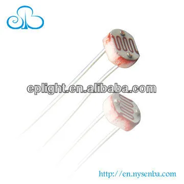 5mm Good Reliability LDR Sensor GL5637-2 Light Resistance 30-50Kohms