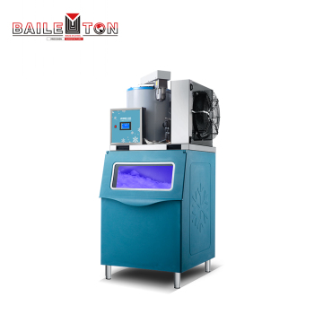 Maker di ghiaccio in fiocchi commerciali ad alta capacità: produzione da 500 kg per 24 ore con energia da 2750 W