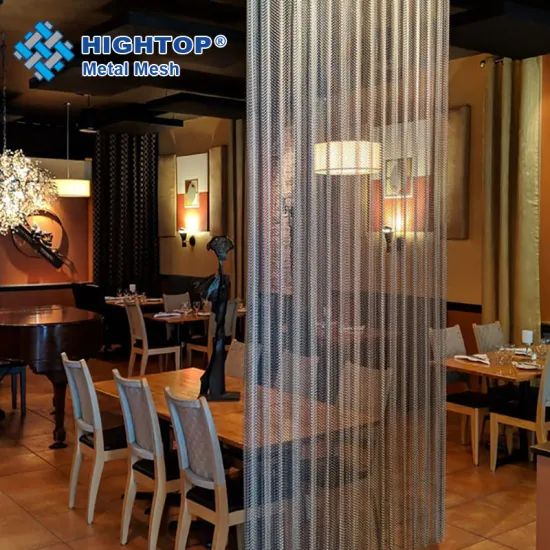 Decorative Metal Mesh Curtains: Ideal Dividers and Separators for Restaurant Spaces