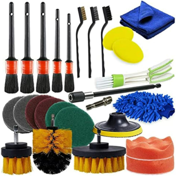 26 Pcs Soft Brushes Car Wash Kit