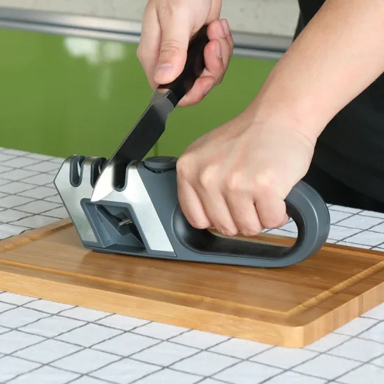 Professional 4-in-1 Kitchen Tool Set: All-Inclusive Blade Sharpening Machine for Knives and Accessories