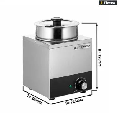 Commercial Restaurant Catering Equipment Electric Bain Marie Food Warmer for Soup