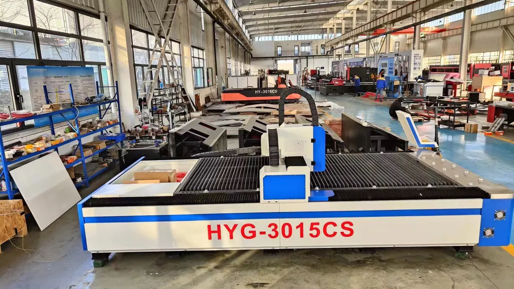 CNC Automatic Open Type Fiber Laser Sheet Plate Cutting Machine