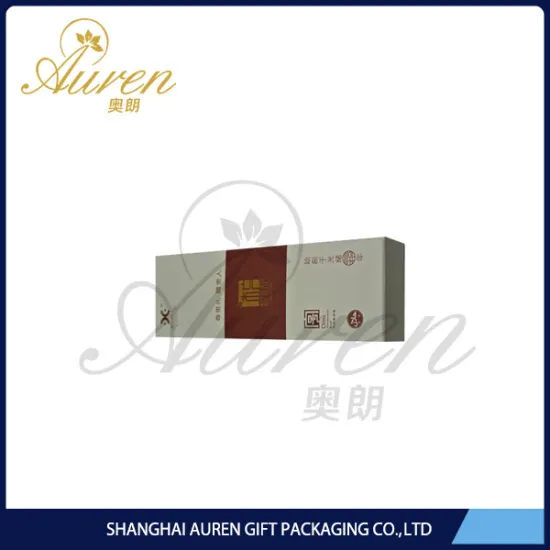 Elegant printed factory box for wine
