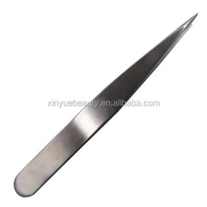 Stainless Steel Tweezers Set Slant Flat Tweezers Manufacturer