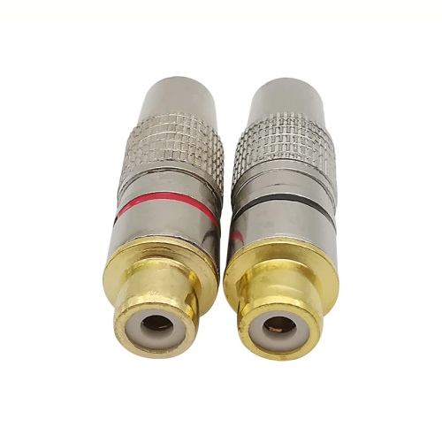 Gold plated Female RCA Jack RCA Phono Connector