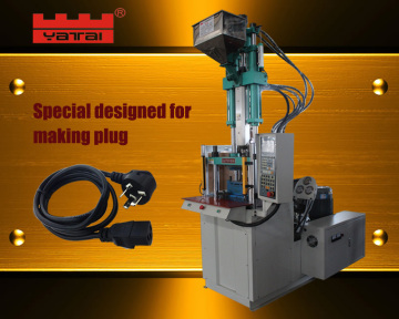 socket plug verticaal injection machine