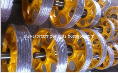 Elevator Cast Iron Pulley Elevator Suspension Pulley Elevator Cast Iron Pulley Elevator Suspension Pulley