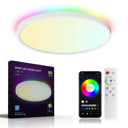 Google-Controlled Smart Home LED Lights for Interior Design and Ceiling Decor