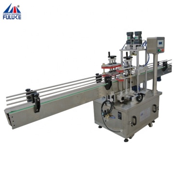 Automatische Flüssigfläschchenfüllung und Kappenmaschine