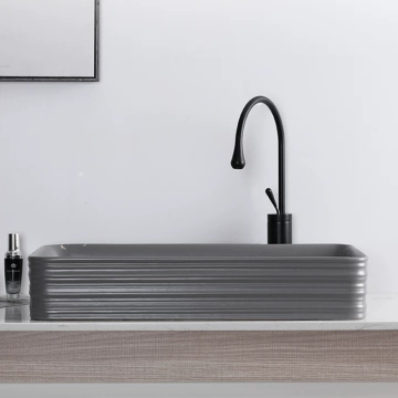 Handmade Porcelain Above Counter Bathroom Sink - Hot Selling Ceramic Basin
