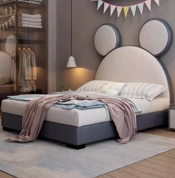 Luxury Upholstered Modern Wood Children's Bedding and Furniture Sets for Kids' Bedrooms
