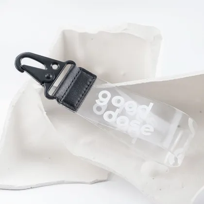 Custom Logo Transparent PVC Lanyard and Keychain at Low Prices