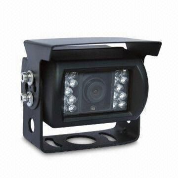 Car Rear-view Backup Camera with 480TVL Horizontal Resolution and 11 to 32V DC Voltages