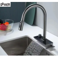 Kupfer Wasserfall Digitale Display Küche Spüle Wasserhahn