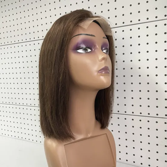 Factory Lace Front Vending Hd Lace Bob Blonde Indian Woman Human Hair Wig