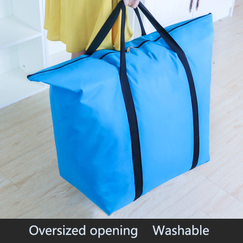 Sturdy moving bag Oxford cloth waterproof portable large capacity quilt bag thick extra large canvas woven duffel big bag