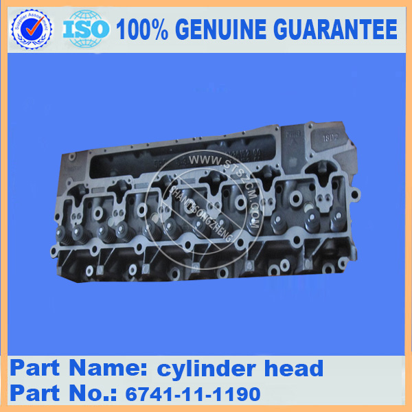 Cylinder head 6137-12-1060 for KOMATSU ENGINE S6D105-1JJ