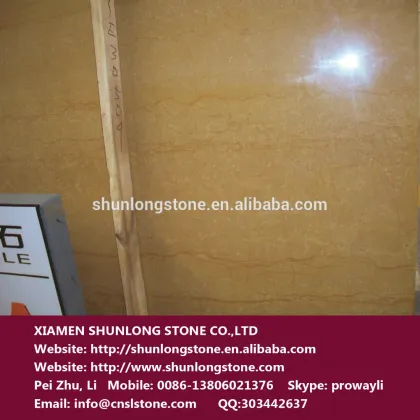 Imperial Golden Marble big slab,yellow Marble slab