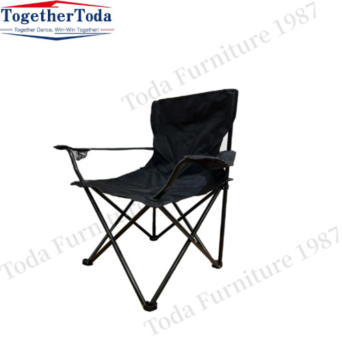 Outdoor camping single Oxford cloth folding chair