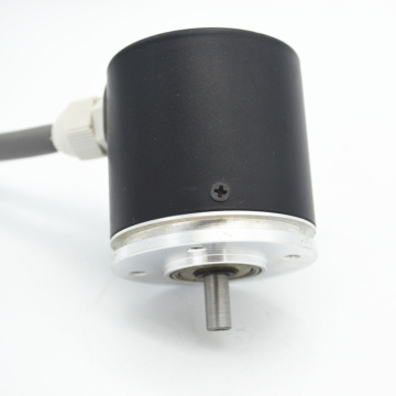 50mm Stainless Steel Solid Shaft Single-turn 12bit Absolute Rotary Encoder with Parallel Interface