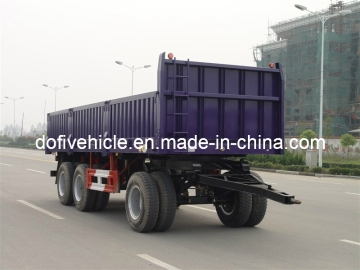 Draw Bar Cargo Trailer with Side Wall