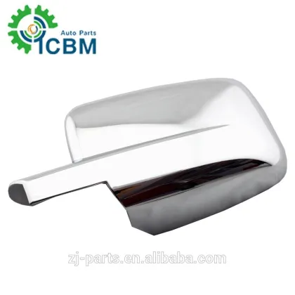 Chrome car door mirrors cover