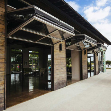 Modern Aluminium Bi Fold Windows: Open Out Aluminum Windows with New Design and Fold Up Glass