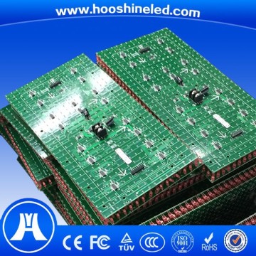 semi-outdoor p10 red sign pantalla de led