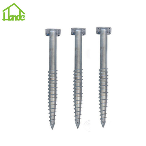Most popular hot galvanized ground screw anchor
