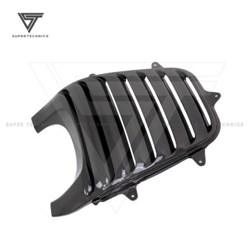 Carbon Fiber Rear Exhaust Panel Vent for McLaren MP4-12C 2012-2014