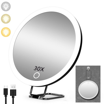 Wholesale Bathroom LED Light Magnifying Makeup Mirror with USB Charging