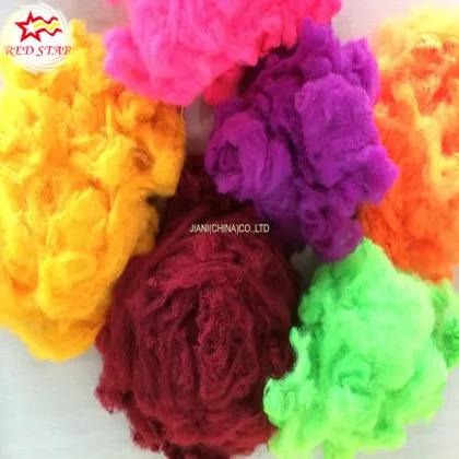 100% polyester material solid dyed polyester fibre