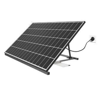 Plug and Play Solar Panel System - Energy Saving 375W to 550W with Integrated Bracket