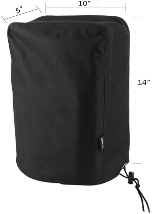 Tongue Jack Cover Protector black for Travel Motorhome