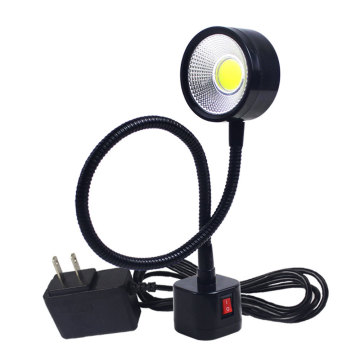LED Base LED Magnetic LED مع GOSONECK للآلات الصناعية ، 220 فولت