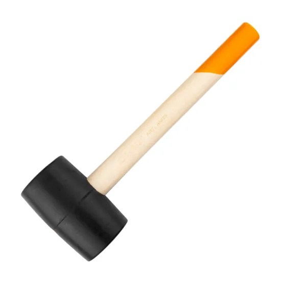 Ceramic tile installation wooden handle hand tool