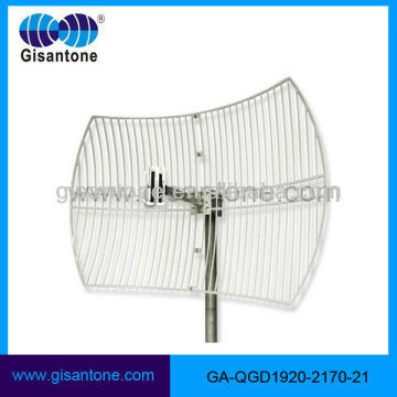 1920-2170MHz 3G Parabolic Dish Antenna with 21dbi gain