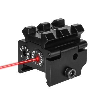 Spina OEM Tactical Compact Mini láser con punto rojo ajustable y montaje de 20 mm