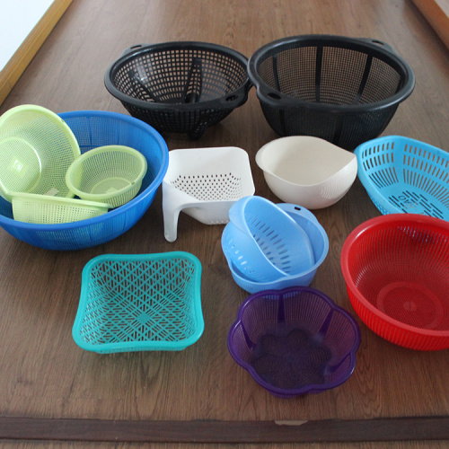 hot-sell Plastic injection kitchenware rice basket mould