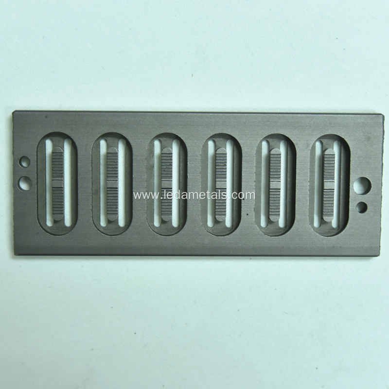 Mobile Phone Buttons Plate Aluminum CNC Machining