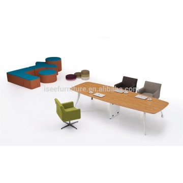 modern conference table power outlet furniture with circle angle ID3091