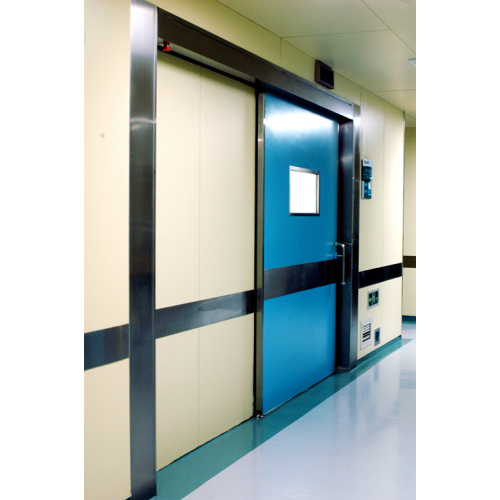Portes hermétiques avec des cadres de porte en aluminium pour les hôpitaux