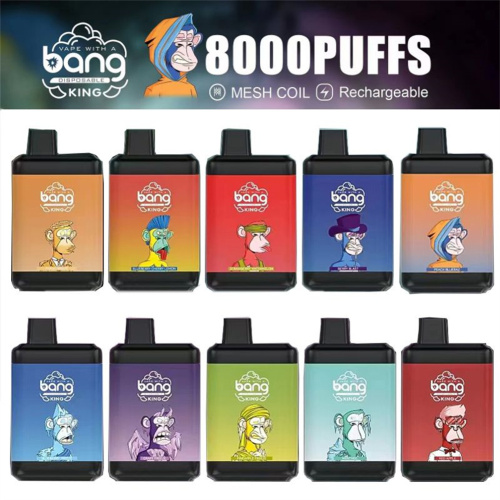 Wholesale Bang King 8000 Puffs Disposable Vape