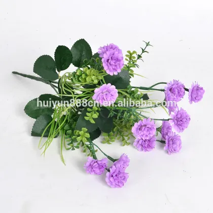 New Design Purple Silk Syringa Artificial Flower For Wedding Decorations