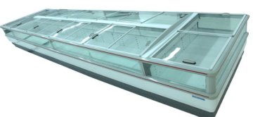 most favourite Duall Glass Island Freezer Case Of Supermarket