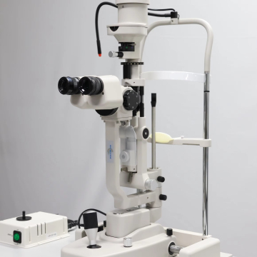 SL-540 Shtopview: 5 Vergrößerungen Ophthalmic-Mikroskopspaltlampe mit Metallbasis