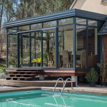DTOP 2024 Flat Roof Freestanding Sunrooms & Glass Houses