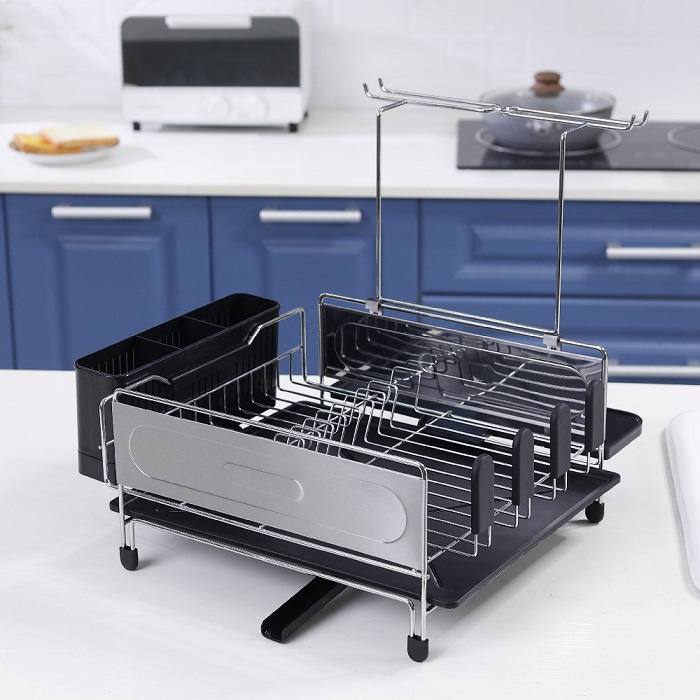 Iron Chrome Plated Dish Rack