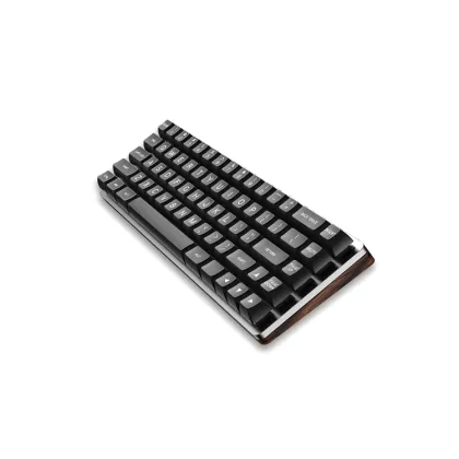 GATERON Switch X Bows Walnut Ergonomic Wireless Mini 60% RGB Mechanical Keyboard